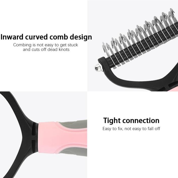 Double-Sided Pet Grooming Tool