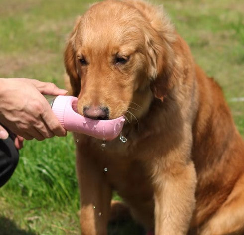 2 In 1 Portable Water Bottle Dog
