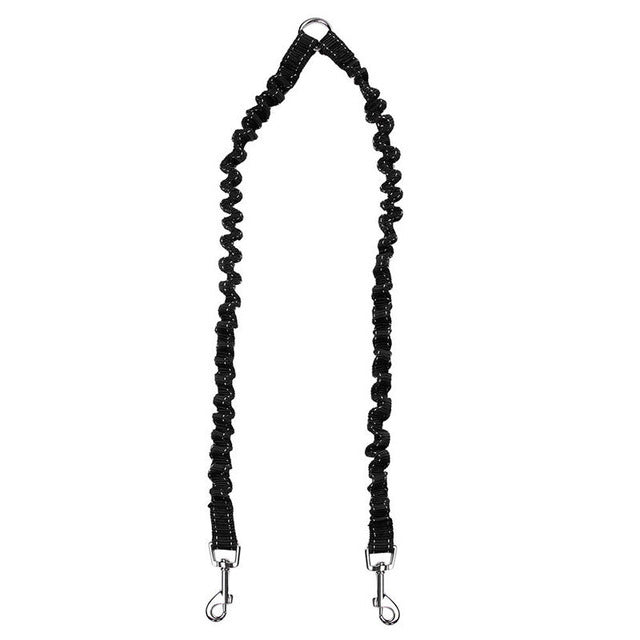 Double Head Nylon Dog Leash and Collar Combo