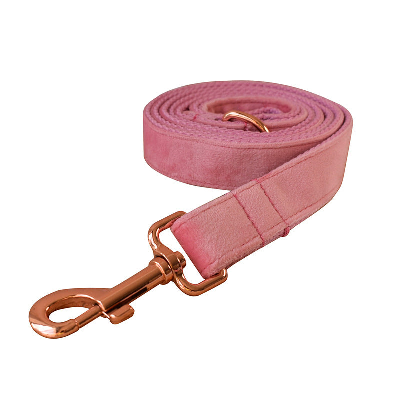 Double Layer Microfiber Velvet Dog Collar