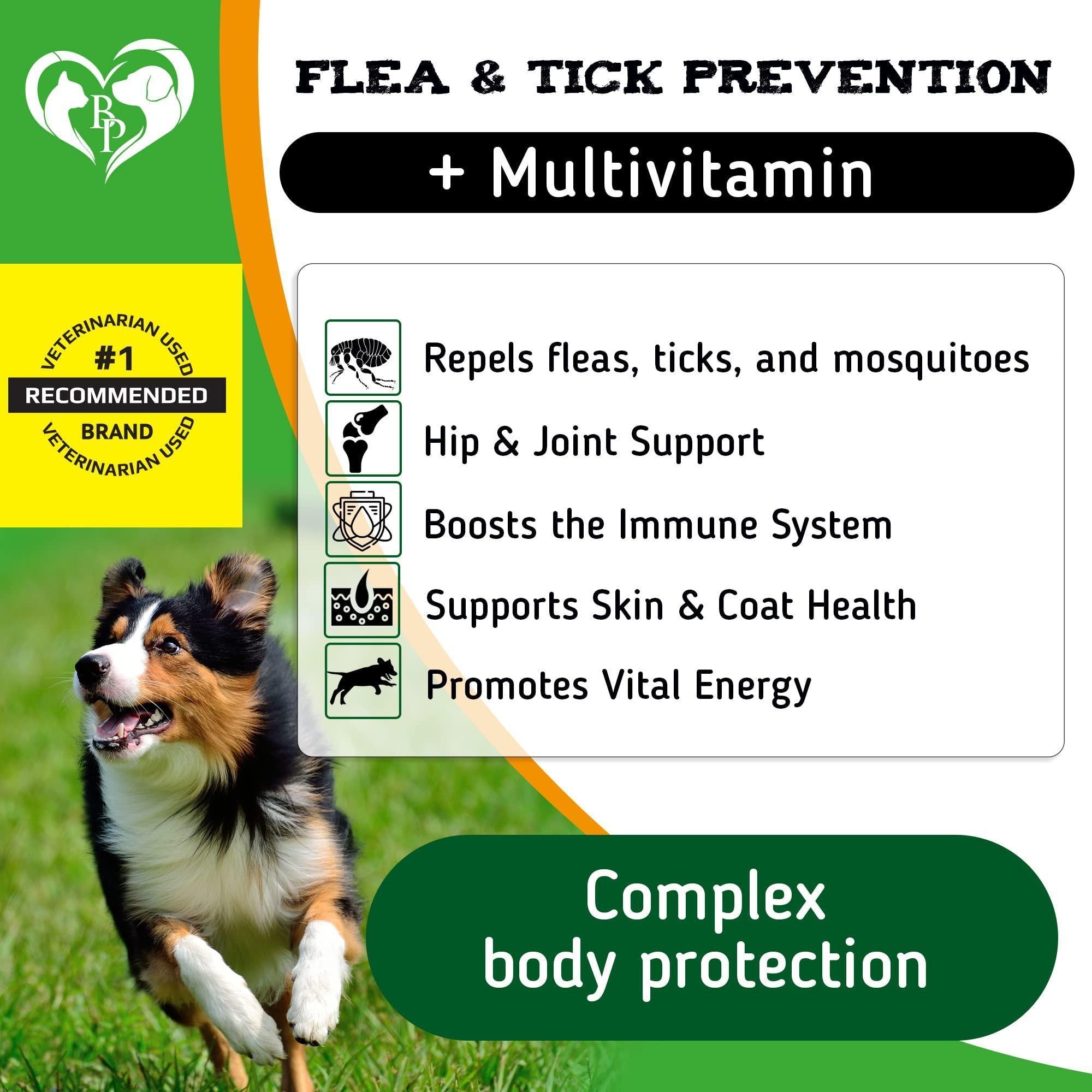 flea and tick Prevention Chewable Pills for Dogs Natural Pest Control for Pets Dogs