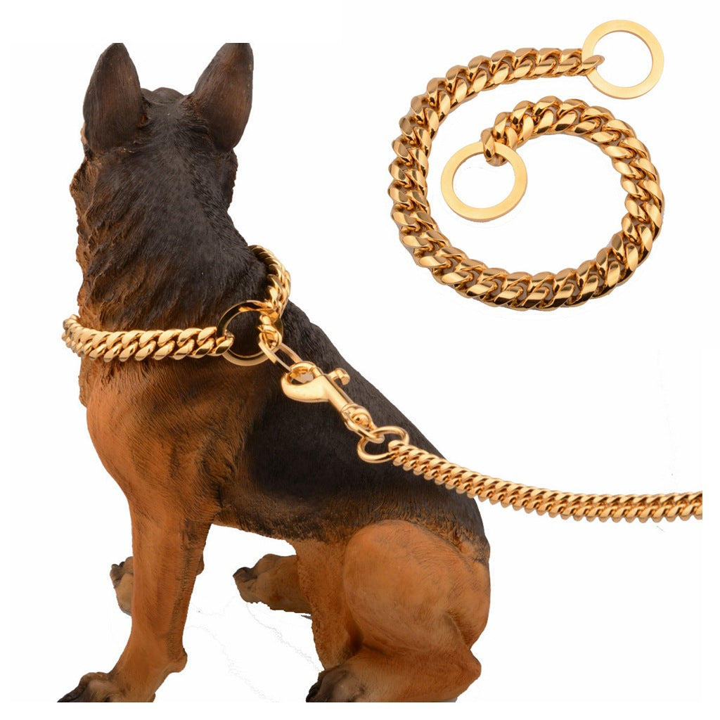 "Pet Dog Leash, Cuban Chain, Training Dog Leash"