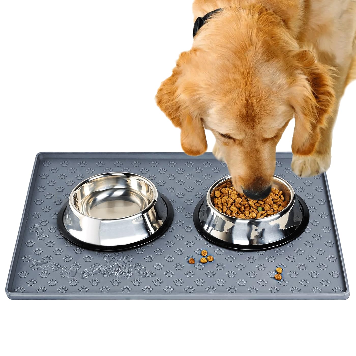 Waterproof Slip Dog Bowl Mat